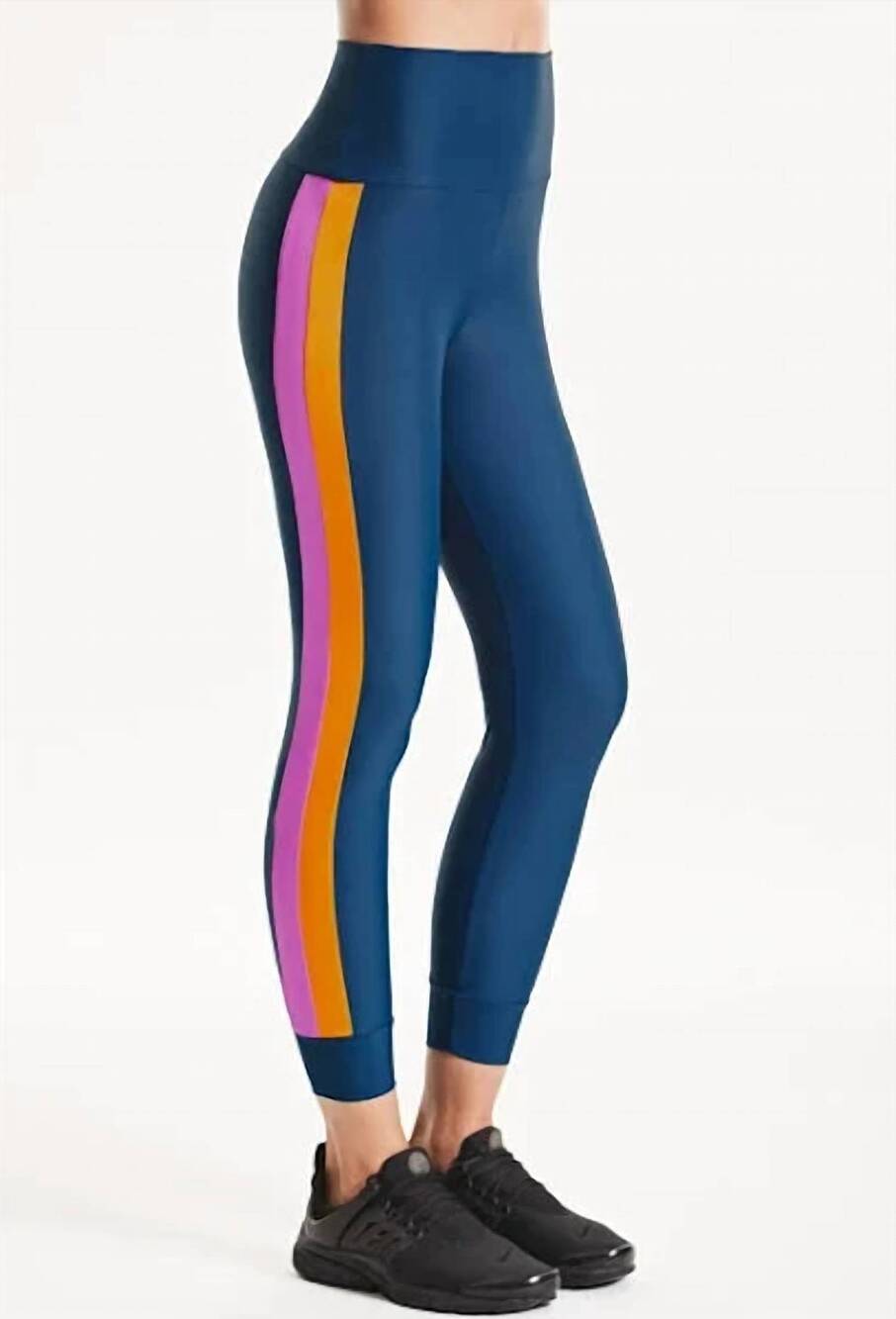 NEW LANSTON row cuffed legging in teal